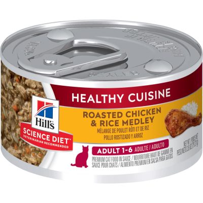 Sd Feline Adult Healthy Cuisine Roasted Chicken Rice Medley Canned Productshot Zoom